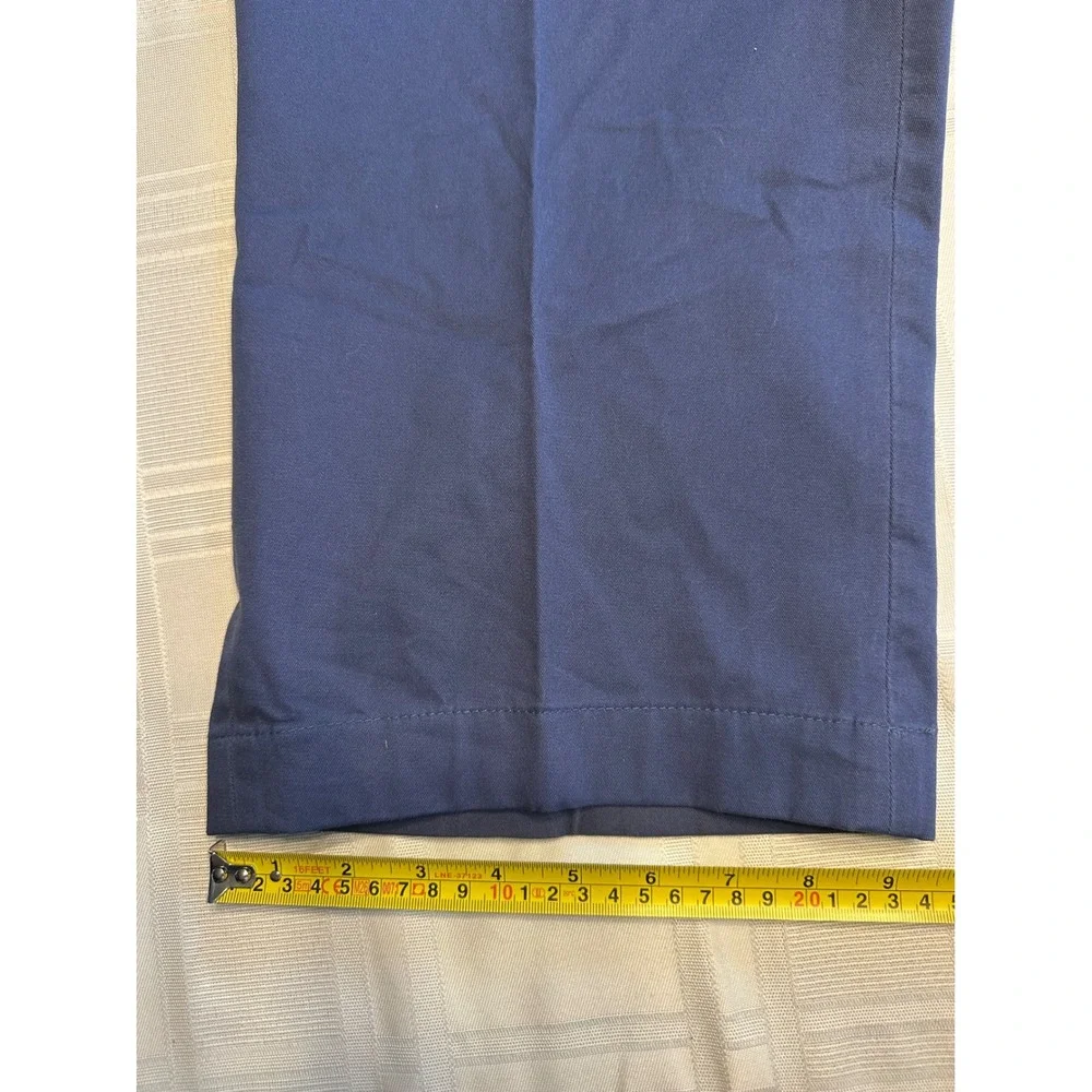 Polo Ralph Lauren Pants Mens 46B x 25 Navy Blue Classic Fit Chino Trousers